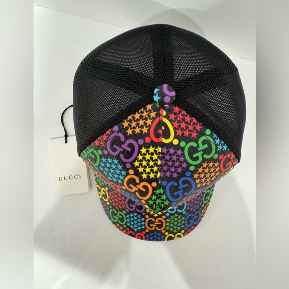 Gucci GG Psychedelic Cap Sz M 58 Cm NEW - Picture 7 of 10